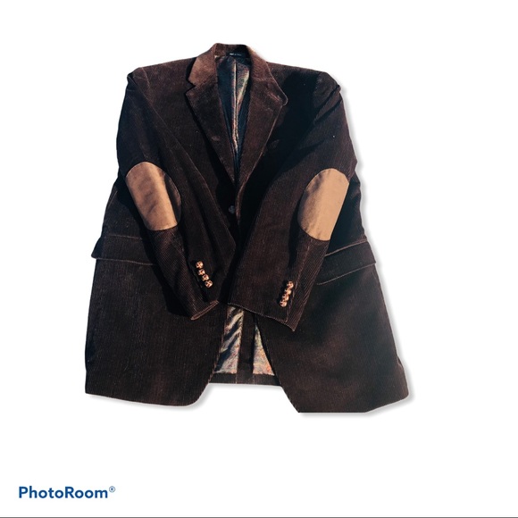 macy's ralph lauren corduroy blazer